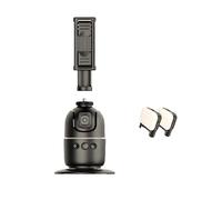 Estabilizador inteligente con IA, rotación de 360, enfoque automático y doble luz de relleno para smartphone.
