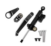 Estabilizador Kit Estabilizador De Dirección para Motocicleta para para CBR954RR 2002-2003 Adaptador Soporte Montaje Amortiguador Aluminio CNC Direccion Amortiguador(Color 1)