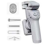 Estabilizadores de mano inteligentes antivibración con equilibrio de 3 ejes, luz de llenado de 9 niveles ajustable para sistemas dinámicos, cardanes ortogonales portátiles para vlog y deportes de