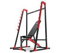 Establecer MH24 | banco de pesas ajustable + soporte de barra