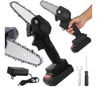 Establecer una sierra de cadena de batería de 24 V 10 cm