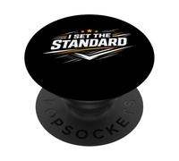 Establezco la mentalidad estándar de Excelencia Personal PopSockets PopGrip Adhesivo