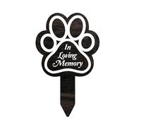Estaca conmemorativa de jardín para mascotas, estaca conmemorativa para cementerio de jardín, estaca para tumba de perro, placas conmemorativas para pérdida de mascotas, marcadores de tumba para
