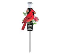 Estacas conmemorativas solares con luz LED, estaca conmemorativa para tumba, resistente a la intemperie, fácil de instalar, regalo de condolencias por la pérdida de madre, mamá, abuela (1 unidad)