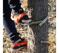 Estacas de acero al carbono para trepar árboles, 10, 12, 14, 16, 18, 20 pulgadas, equipo portátil para trepar árboles, 1 par para recoger frutas, cocos, picos de escalada para postes de madera