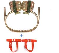 Estacas de escalada de acero inoxidable duraderas, equipo de escalada de árboles antideslizante para cazadores y observadores, herramienta de poste de seguridad ligera para aventuras al aire libre