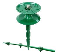 Estacas de guía para manguera de jardín | Estaca larga soporte y redirección - Guía de ángulo para manguera de riego | Para huerto, invernadero, granja, uso agrícola, exterior, patio y césped