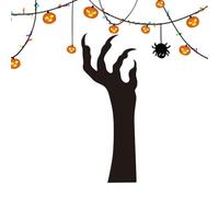 Estacas De Halloween Al Aire Libre Señales Aterradoras De Mano Fantasma