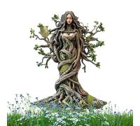 Estacas de jardín decorativas de primavera - Estacas de hadas 2D de acrílico para macetas - Decoraciones al aire libre resistentes a las inclemencias del tiempo para jardín, granja, pasillo y terraza