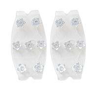 Estacas de nieve - Diseño de material de metal, kit de fijación de zapatos de picos de nieve | Mejora el agarre en el hielo para una ventaja de estabilidad, uso para pesca, jardín, parque, patio