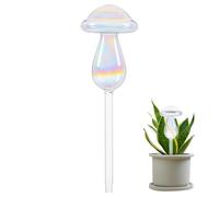 Estacas De Setas De Vidrio - Picos De Autorriego De 25 Cm, Decorativa Para Plantas, Herramienta De Riego Automático | Arte Ornamental Del Patio Para El Mantenimiento Del Invernadero De Las Ma