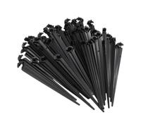 Estacas De Soporte For Manguera Jardín 1/4", Gancho En Forma C, Tubo 4/7 Mm, Fijo For Aspersor Y Gotero(100pcs)
