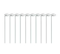 Estacas de soporte para plantas, postes reutilizables | Soporte para tallos de plantas trepadoras para flores, tomates, amarilis, peonías, macetas al aire libre, jardín