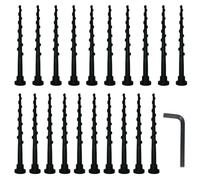 Estacas de Tierra para Robot Cortacésped,20 Piezas Piquetas de Fijación para Cables 13,7cm,Tornillos de Estación de Carga para Cortacésped,Compatibles con Husqvarna Automower 105 305 308