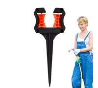 Estacas guía para mangueras de jardín: protectores de mangueras de jardín para riego eficiente, soportes para tuberías para equipos de rigo de césped | Soportes de tubería para riego de plantas de ja