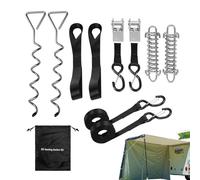 Estacas para Tienda De Camping,Impermeable para Todo Clima | Remolque de Viaje,De Almacenamiento para Carpas Cama Elástica Camping Picnics Barbacoa Reuniones
