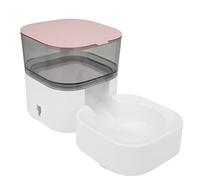 Estación automática de Alimentos para Perros y Agua de Agua automática para Mascotas para Gatos medianos pequeños Dag (Mangeur (Rose))