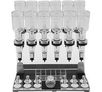 Estación Bombeo Dispensador Manual Perfume, Estación Llenado Dispensador Perfume Líquido, Set Dispensador Perfume 12 Botellas, Frascos Perfume Vidrio 200ml, Tienda Perfumes, Estudio, Salón, Bar