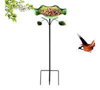 Estación de abrevadero para, bañera de mariposas de metal colorido, bañeras de jardín, para balcón, terraza, patio, jardín, patio, casa al aire libre, espacio abierto