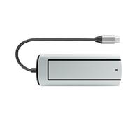 EstacióN De Acoplamiento 6 En 1 PD & USB 3.0 X 3, Compatible Con & Ranura Para SSD, Cargador RáPido Para Computadora PortáTil