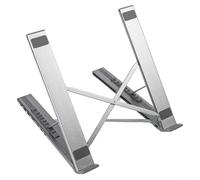 Estación de acoplamiento 8 en 1 USB-C para laptop con carga PD 4K, 100W PD, soporte ergonómico de aluminio para trabajo portátil y remoto