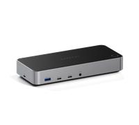SATECHI Docking Station 13 en 1, Estación con Triple HDMI 4K@60Hz, Ethernet, Carga PD 100W, 2X DisplayPort, Datos 10Gbps 2X USB-C y 2X USB-A y Audio Jack para MacBook Air & Pro, Portatil y más