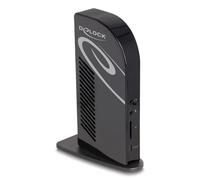 Delock USB Type-C™ Triple Display Dockingstation mit DisplayLink® 4K / USB Hub/LAN/SD/Audio/PD 96 W