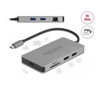DELOCK 87004 - Estación de acoplamiento USB Type-C™ 4K