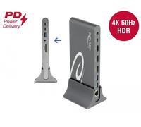 Estación de acoplamiento Delock USB Type-C™ DP 1.4 Triple pantalla 4K