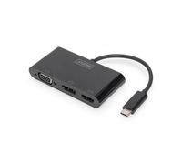 Estación de acoplamiento Digitus DA-70859 USB-C | ESTACIÓN DE ACOPLAMIENTO - REPLICADOR DE PUERTOS - SOPORTE