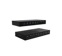 Estación de acoplamiento KVM USB-C i-tec Negro 3 Dispositivos Doble Video 92W