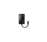 Estación de acoplamiento - LENOVO - GX91M73945 - Carga 100W USB-C - HDMI y VGA - 3 puertos USB