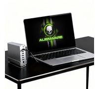 Estación de acoplamiento para laptop Dell Alienware m18 R2 R1 area-51 de 18 pulgadas, USB C 15 en 1 con base giratoria de 360°, 2 HDMI 4K y 1 DP, transferencia de puerto USB de 10 Gbps, RJ45, audio