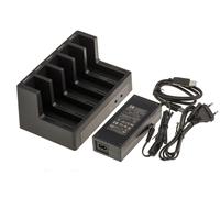 Estación De Acoplamiento SATA Para 5 HDD Con Clonación USB3 5G Alimentación 6.5A