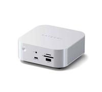 Estación de acoplamiento Satechi CubeDock Thunderbolt 5 SSD M.2 NVMe Plata