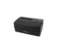 Estación de acoplamiento - StarTech - Dock USB 3.0 - Duplicación HDD/SSD - 2,5"/3,5" - Negro