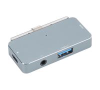 Estación de acoplamiento tipo C con HDMI 4K, lector de tarjetas SD TF y USB 3.0 para una mayor productividad en movimiento. Buena calidad, buena