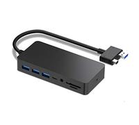 Estación de acoplamiento USB C HUB 11 en 1 con LAN DP 4K HDMI VGA 3.5 mm conector de auriculares 3 USB 3.0 USB C PD carga datos SD/Micro SD lector adaptador para Surface Pro 4/5/6