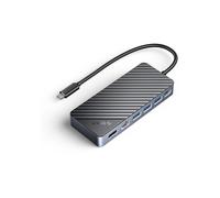 Estación de acoplamiento USB-C - ORICO - OM28PR-G2-BK - M.2 NVMe/SATA 8To - USB 10Gbps - HDMI 4K@60Hz