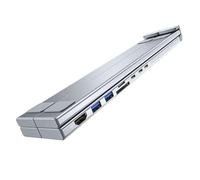 Estación de acoplamiento USB C para laptop, base USB C, con 4 K HDMI, 2 estaciones para MacBook 3.1 PD USB Z4H4 Dock 100 W