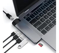 Estación de acoplamiento USB-C Satechi Aluminum Type-C Pro Hub con Ethernet - GigE