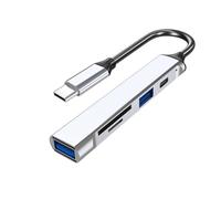 Estación de acoplamiento USB con datos tipo C USB3.0 2.0 y lector de tarjetas para estudio de trabajo