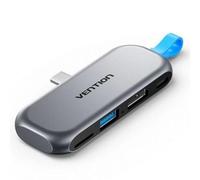 Estación de Acoplamiento Vention THY USB-C 4 en 1 4K 60Hz 100W PD