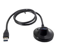Estación de acoplamiento vertical de escritorio USB 3.0 de alta velocidad para una recepción óptima de la señal wifi, acoplamiento de extensión