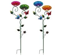 Estación de Agua de Abejas de Jardín - Decoración Metálica de Jardín,Bebedero Metálico para Polinizadores | para Jardineros Propietarios Patio Trasero Delantero Escuelas Centros Naturales Balcón