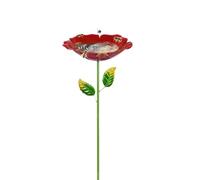 Estación De Agua Para Abejas De Jardín Estaca Metálica de Jardín con Forma | Bebedero Para Colibríes Para Patio Trasero Porche Jardín Césped Parterre