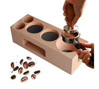 Estación de Apisonado de Espresso,Almacenamiento Antideslizante de Espresso - Soporte de Almacenamiento para Prensador de Café,para ser usado en mostrador, comedor, tienda, bar, dormitorio, cocina y a