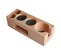 Estación de Apisonado para Café - Almacenamiento Antideslizante de Espresso - Soporte para Portafiltro de Café con Base de Apisonado | para ser usado en mostrador, comedor, tienda, bar, dormitorio, co