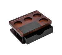 Estación de apisonamiento de espresso y caja de go Estación De Compactación De Espresso Multifunción For Encimera, Caja De Golpe De 51/54/58mm, Accesorios(Round corner)