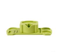 Estación de apisonamiento de silicona para espresso con base antideslizante para portafiltros de 51 mm a 58 mm, café para soporte de alfombrilla de barista y caja organizadora en negro, amarillo